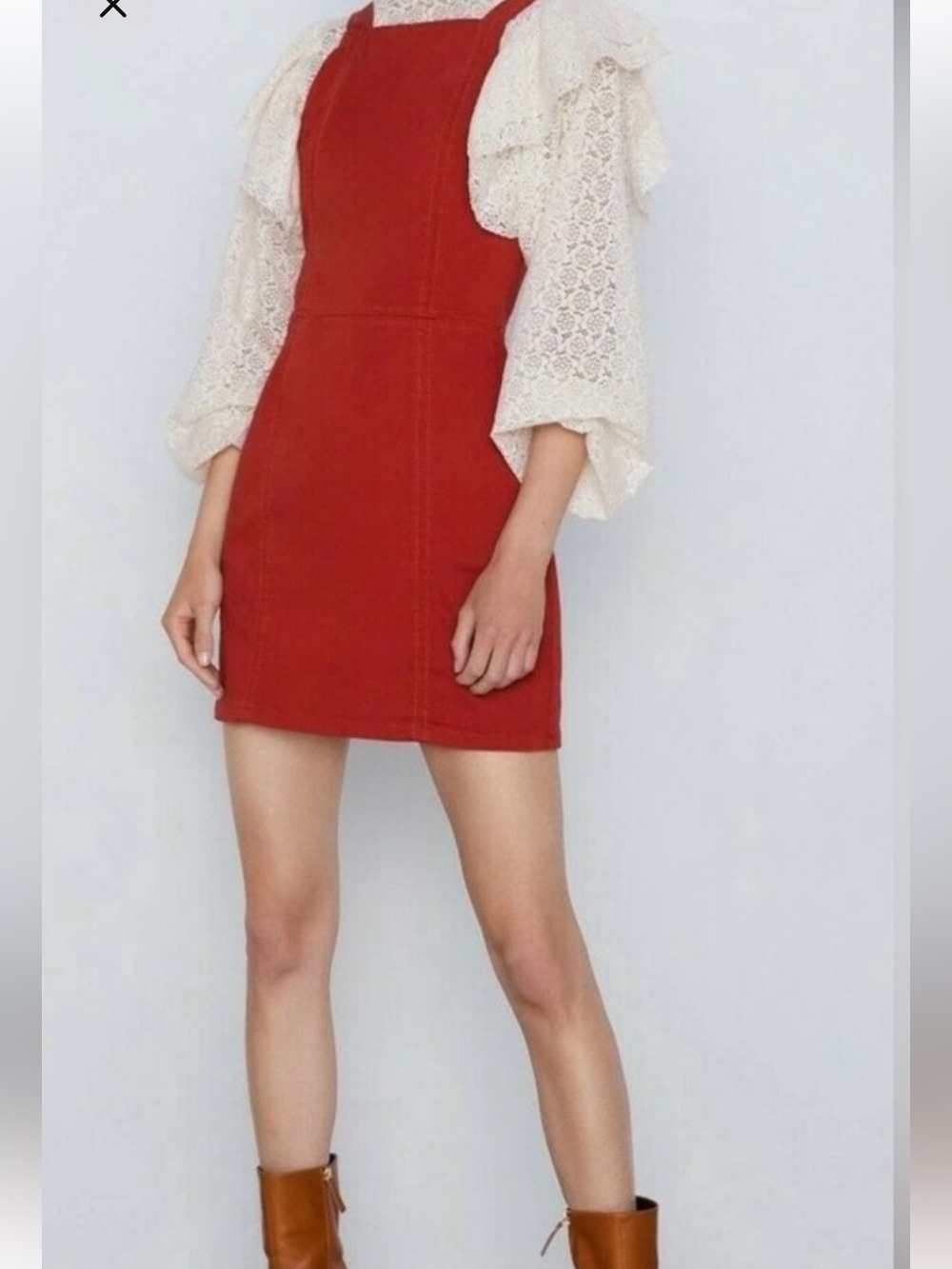 Zara Red  Mini Dress